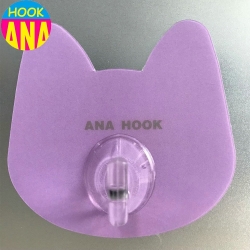 Mini purple Cat Hook